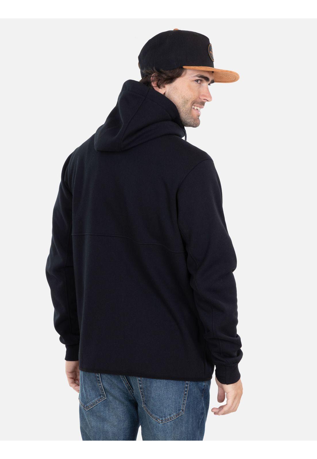 Poleron Bonded RC Negro Hombre Rip Curl-0