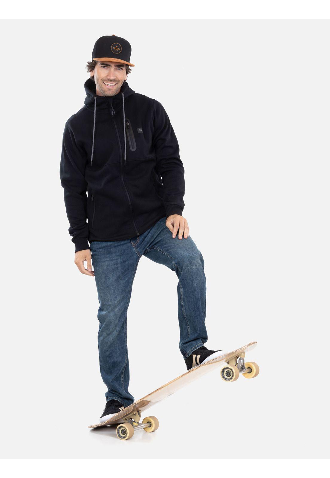 Poleron Bonded RC Negro Hombre Rip Curl-1