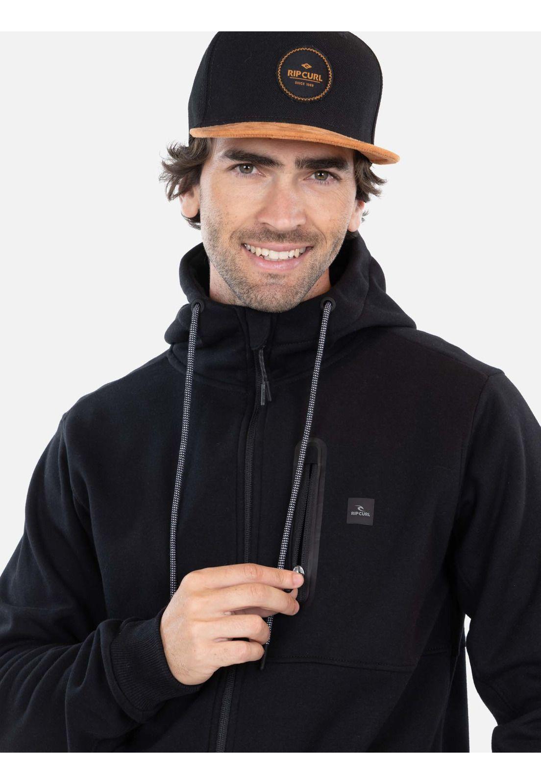 Poleron Bonded RC Negro Hombre Rip Curl-3