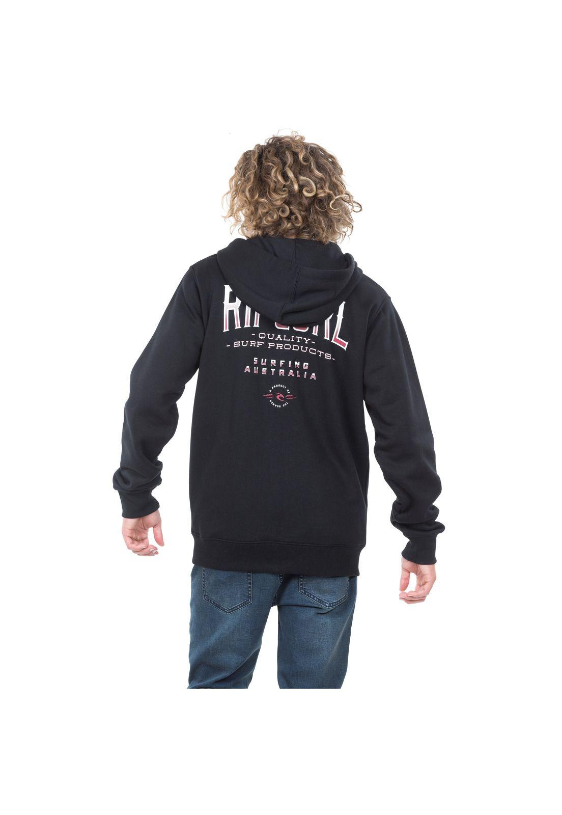 Poleron Hombre Negro 6O230-MI20 Rip Curl-1