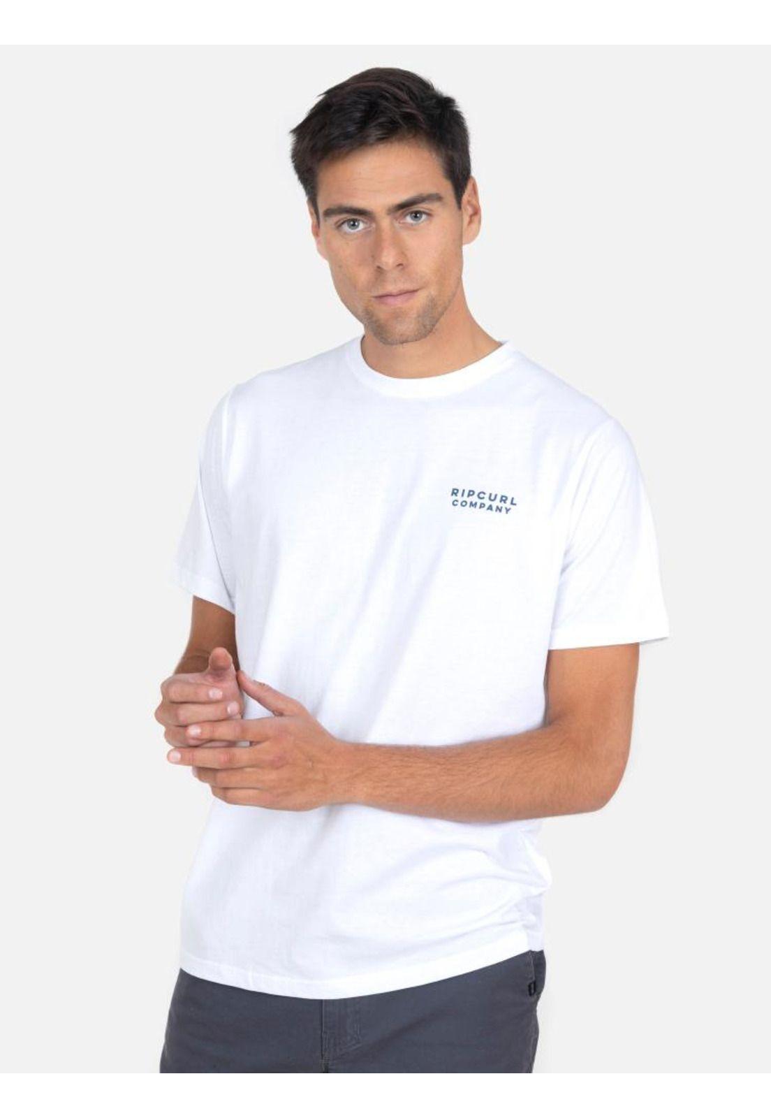 Polera Hombre 6P175-MV22 Blanco Rip Curl-0