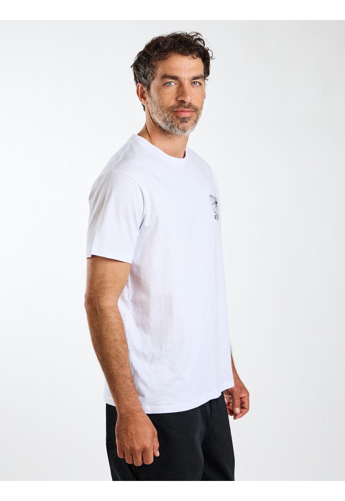 Polera MC Shell Blanco Hombre Rip Curl-6