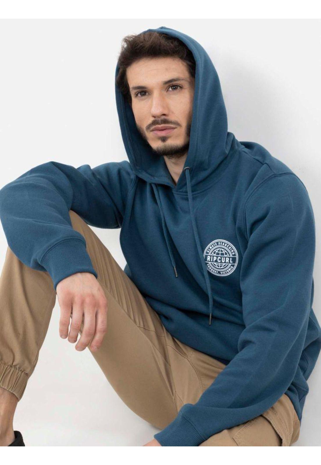 Poleron ALWAYS SEARCHING HOODIE Hombre Petróleo Rip Curl-0