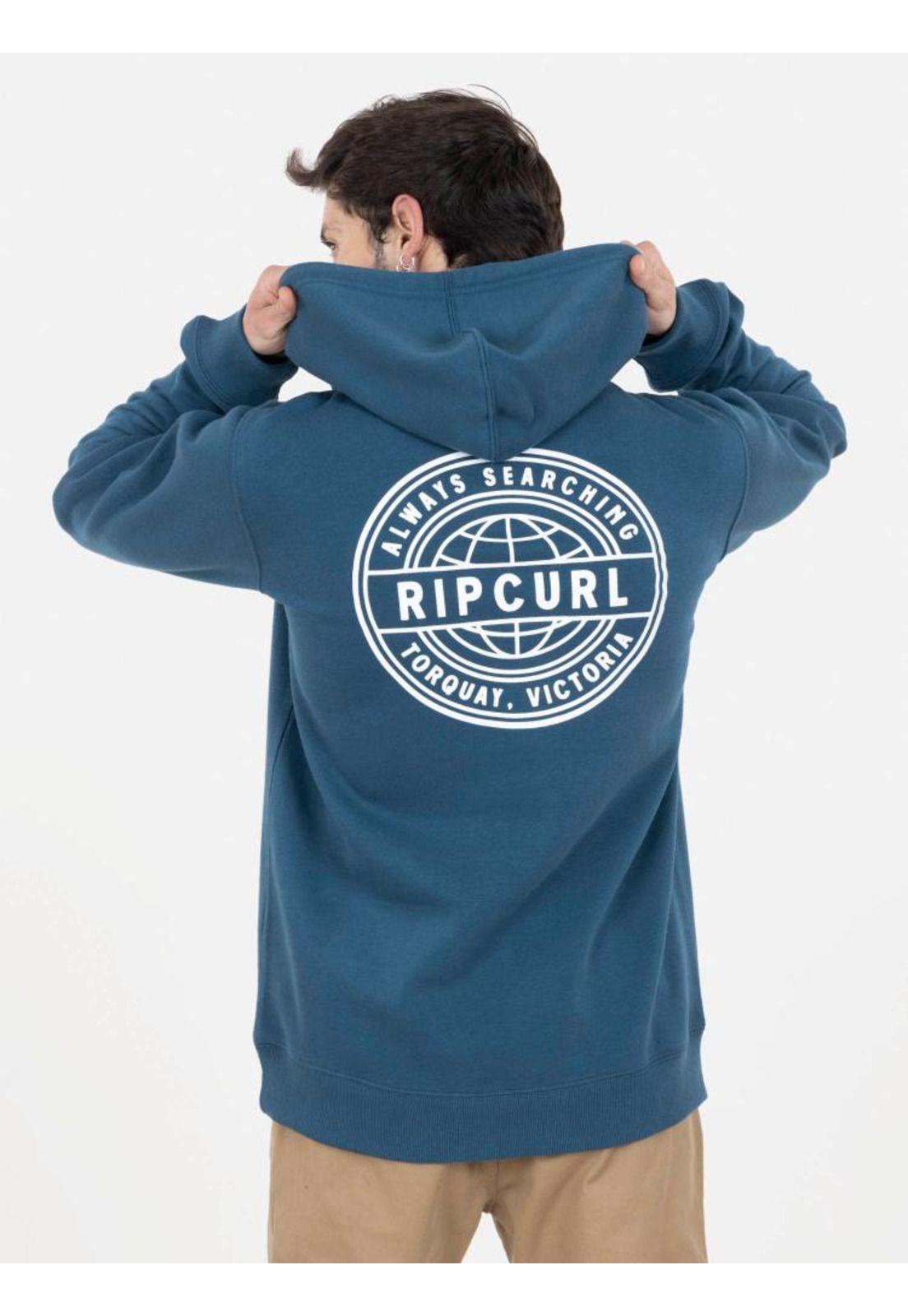 Poleron ALWAYS SEARCHING HOODIE Hombre Petróleo Rip Curl-4