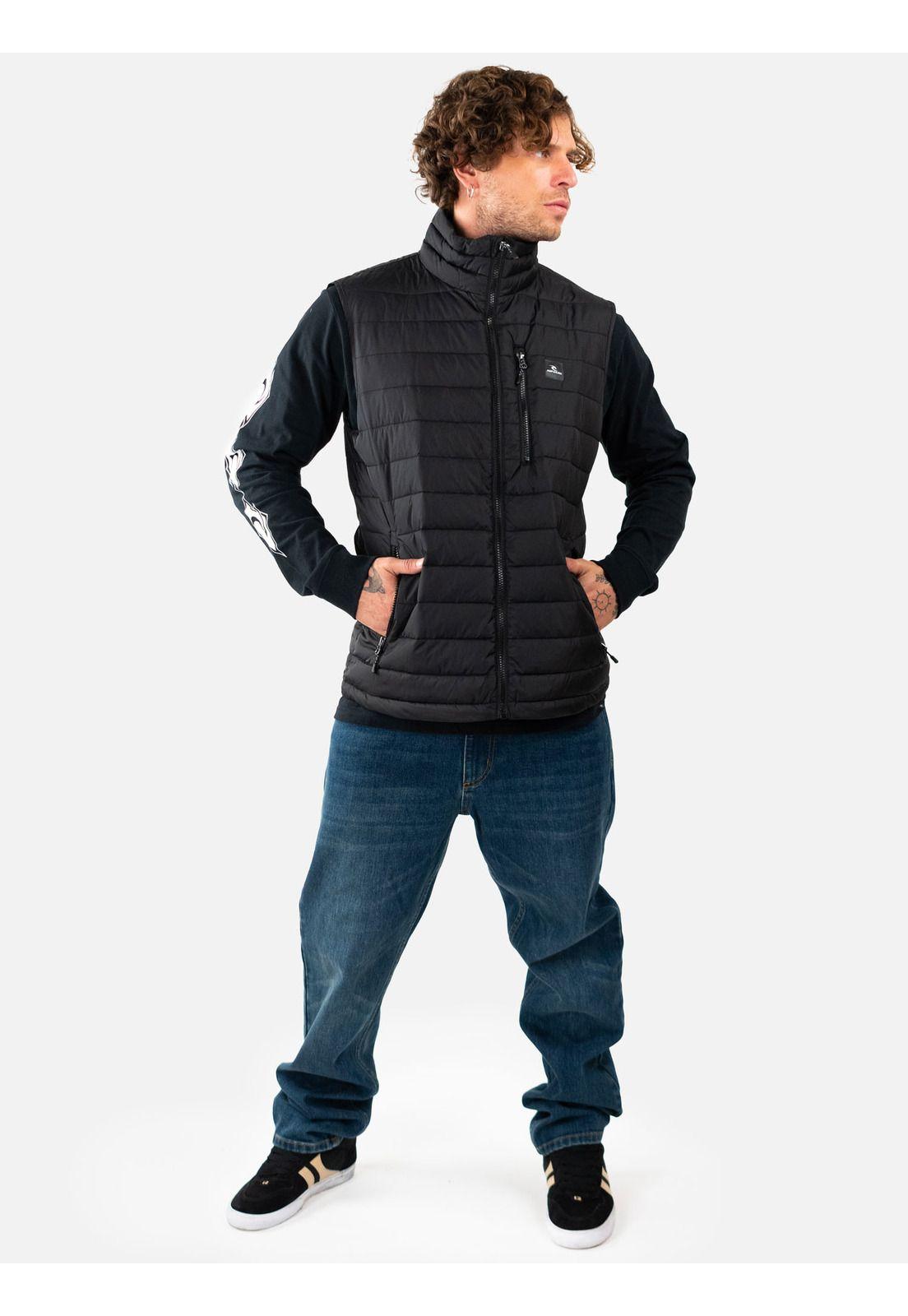 Parka Puffa Kahuku Negro Hombre Rip Curl-3