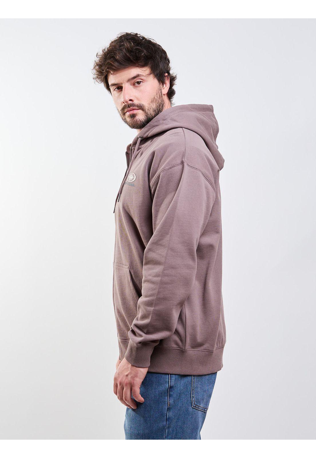 Poleron FZ Tempest Café Hombre Rip Curl-2