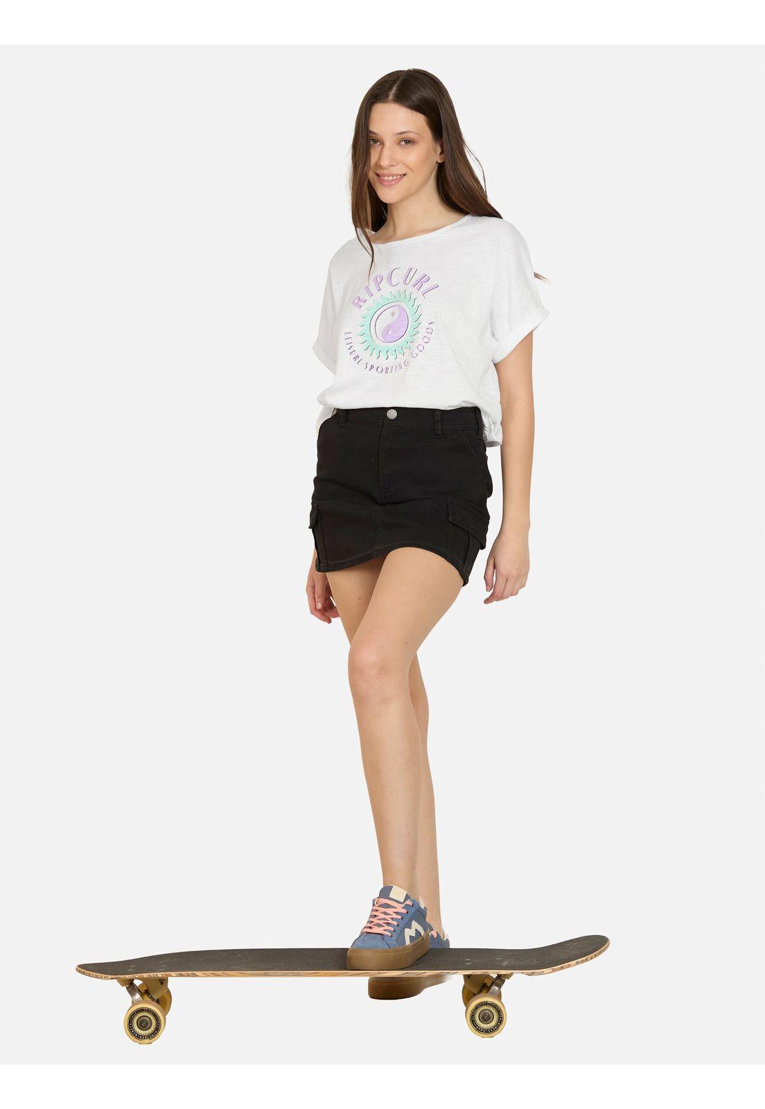 Polera MC Flowcrest Blanco Mujer Rip Curl-3