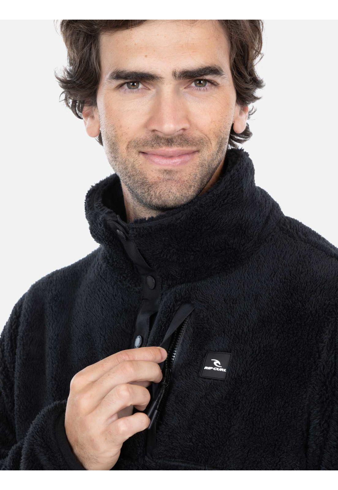 Poleron Chiporro Nui Rc Negro Hombre Rip Curl-2
