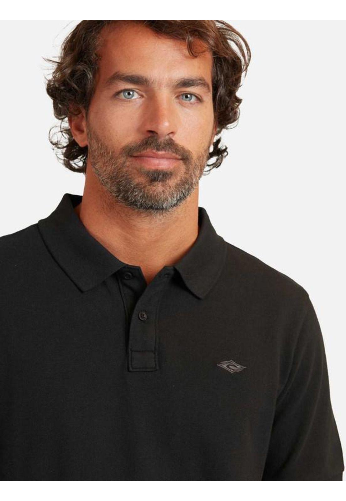 Polera M/C 6P296 Negro Hombre Ripcurl-2
