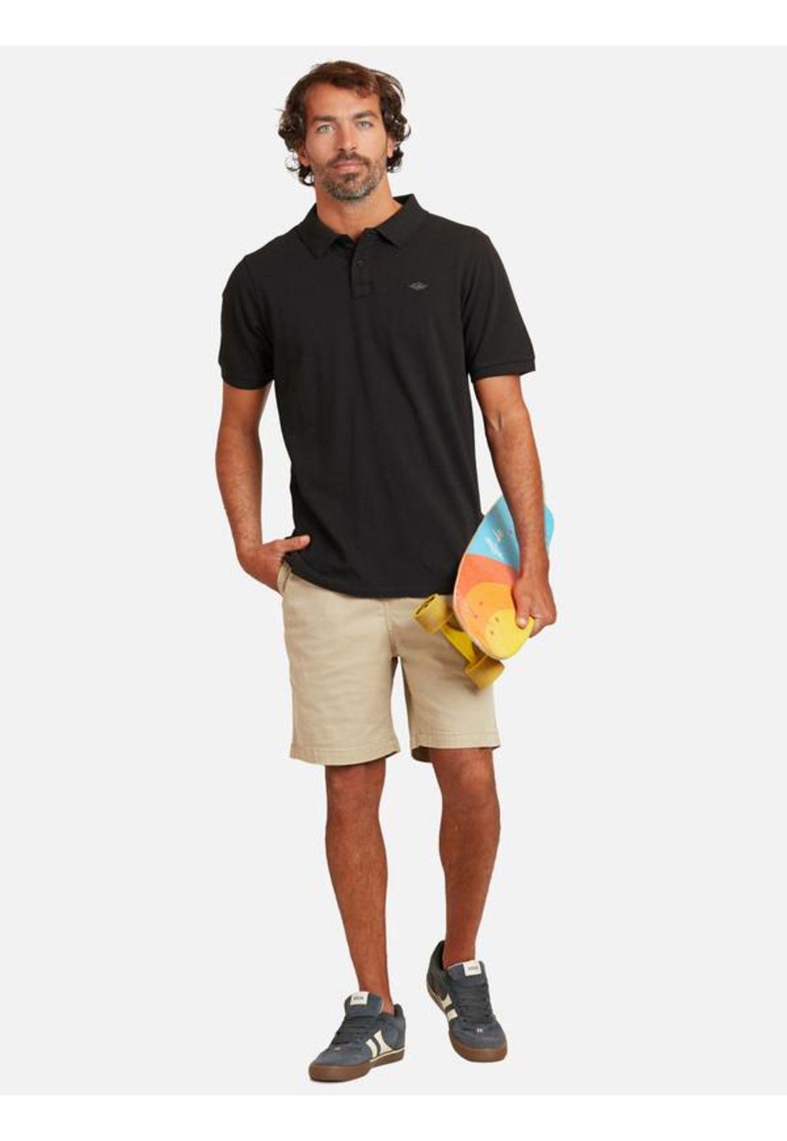 Polera M/C 6P296 Negro Hombre Ripcurl-3