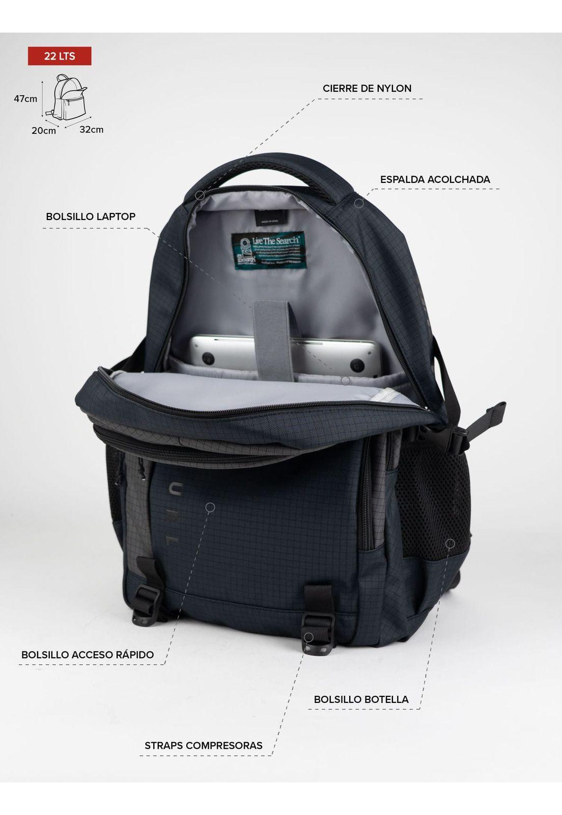 Mochila Wind Negro Hombre Rip Curl-5