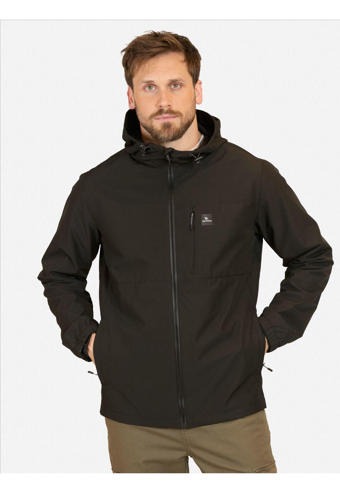 Cortaviento RC Hard Skin Negro Hombre Rip Curl-0