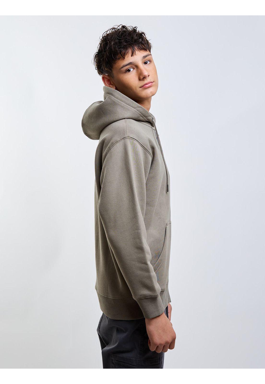 Poleron FZ Drop Verde Infantil Rip Curl-2