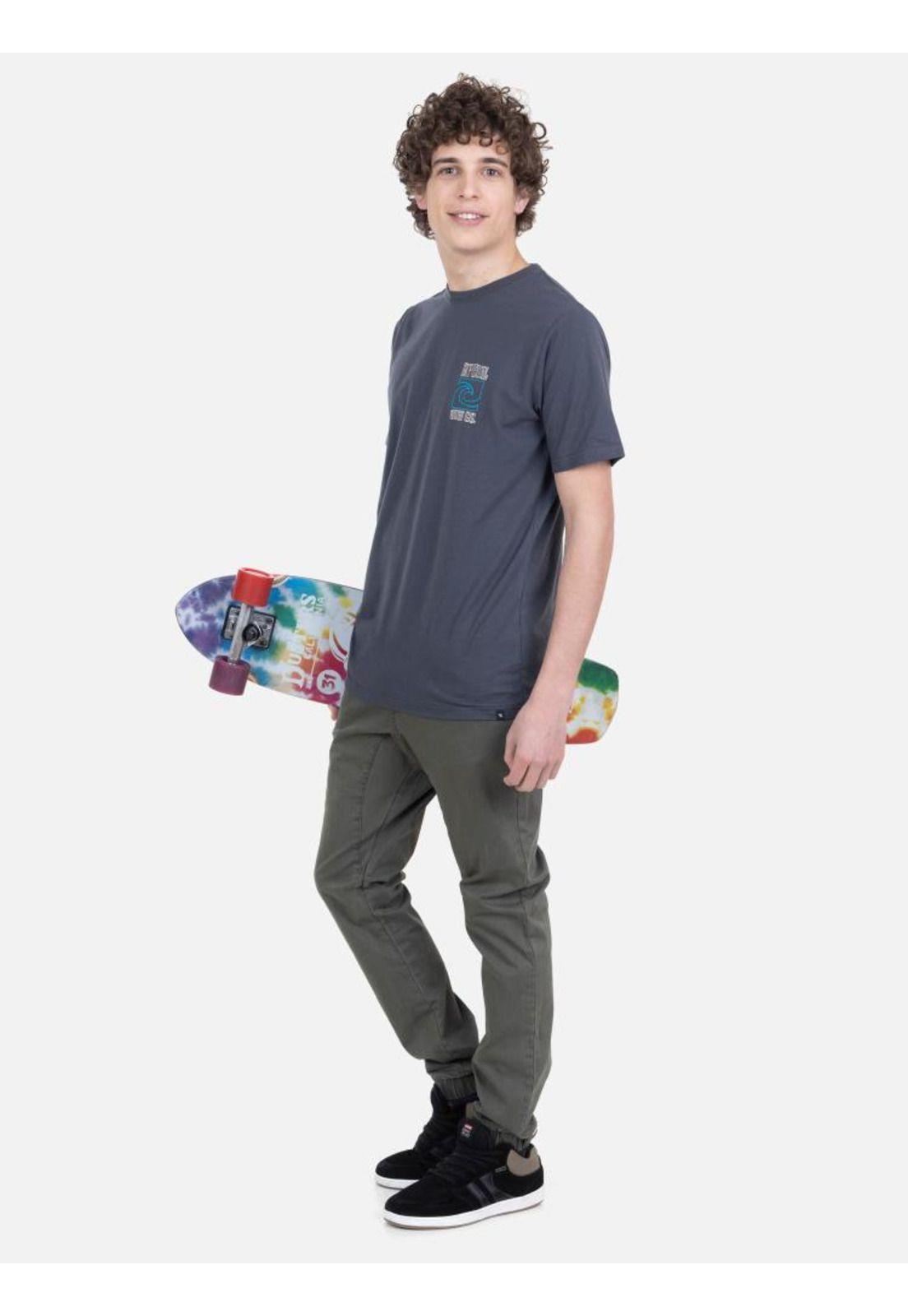 Polera Hombre 6P161-MV22 Gris Rip Curl-3