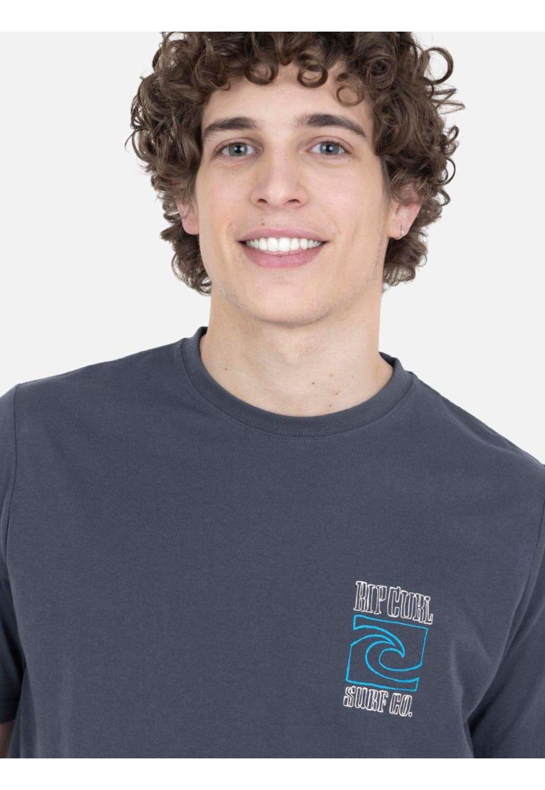 Polera Hombre 6P161-MV22 Gris Rip Curl-4