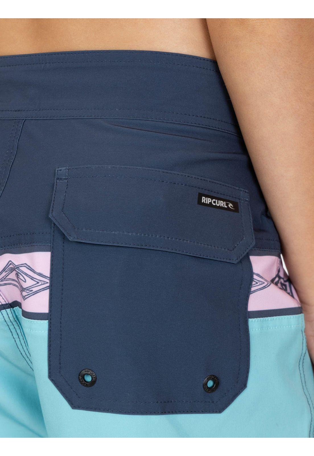 Traje De Baño Stretch Seaflow Celeste Infantil Rip Curl-2