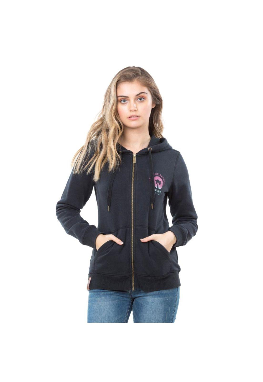 Poleron Mujer Negro 6O255-WI20 Rip Curl-0