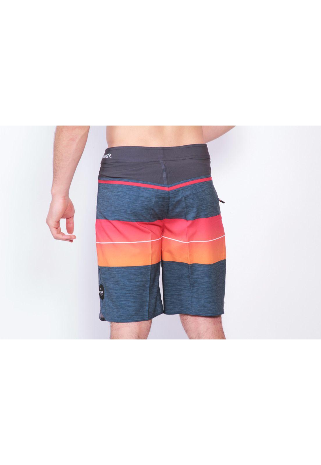 Traje De Baño Microfibra Hombre Rip Curl 6T132-MV19 Naranja-3