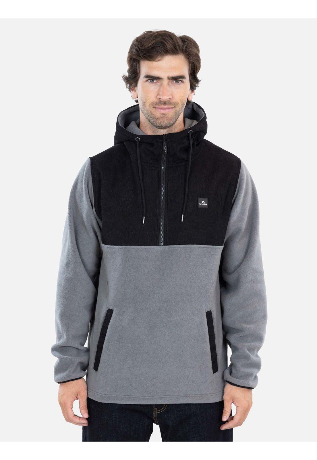 Poleron Micropolar Surfer Gris Hombre Rip Curl-3