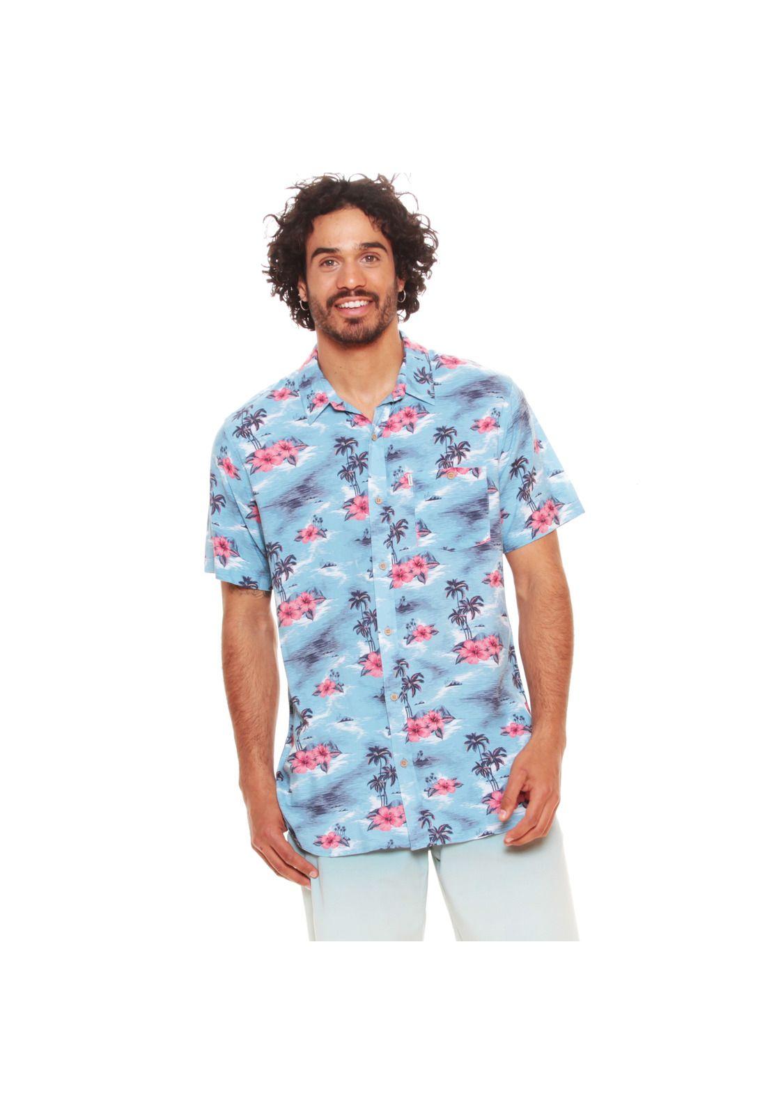 Camisa Hombre Rip Curl 6C102-MV20 Celeste-0