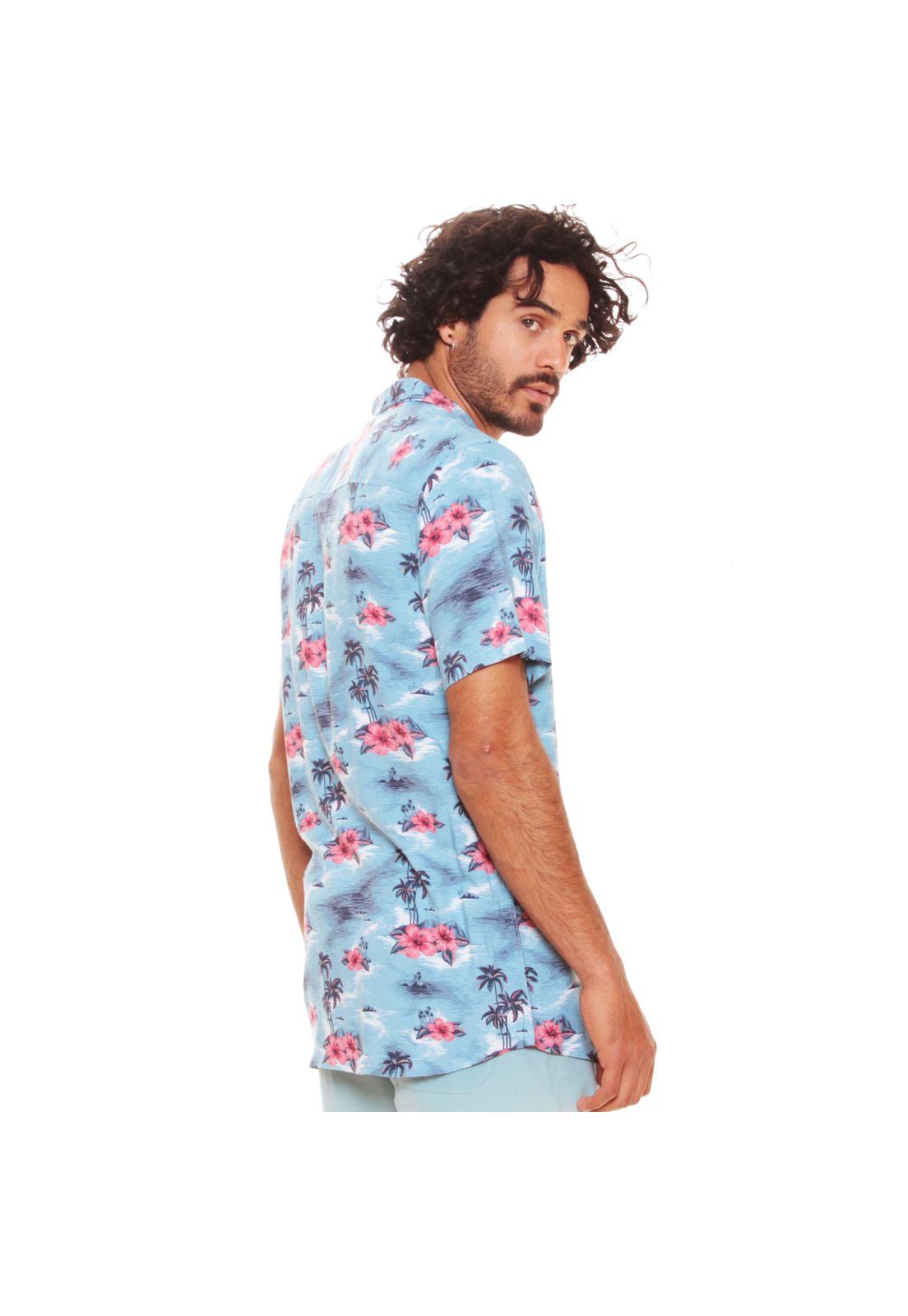 Camisa Hombre Rip Curl 6C102-MV20 Celeste-1