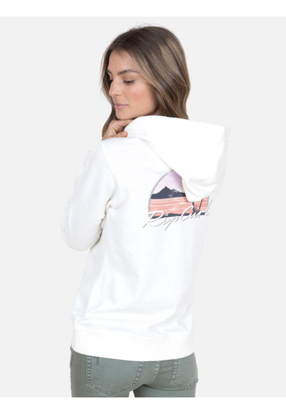 Poleron Fullzipper Mujer 6O223-WV22 Blanco Rip Curl-1