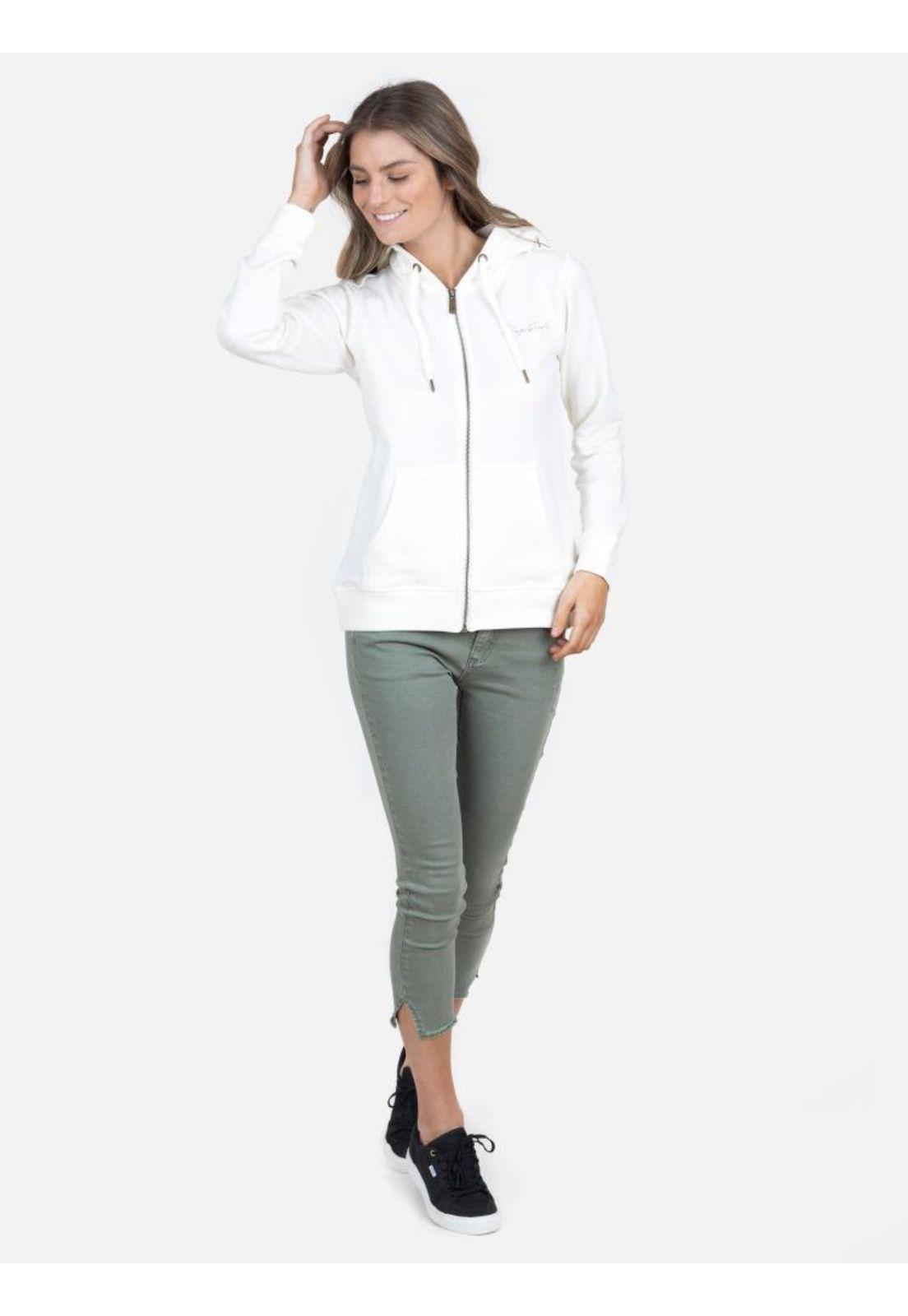 Poleron Fullzipper Mujer 6O223-WV22 Blanco Rip Curl-3