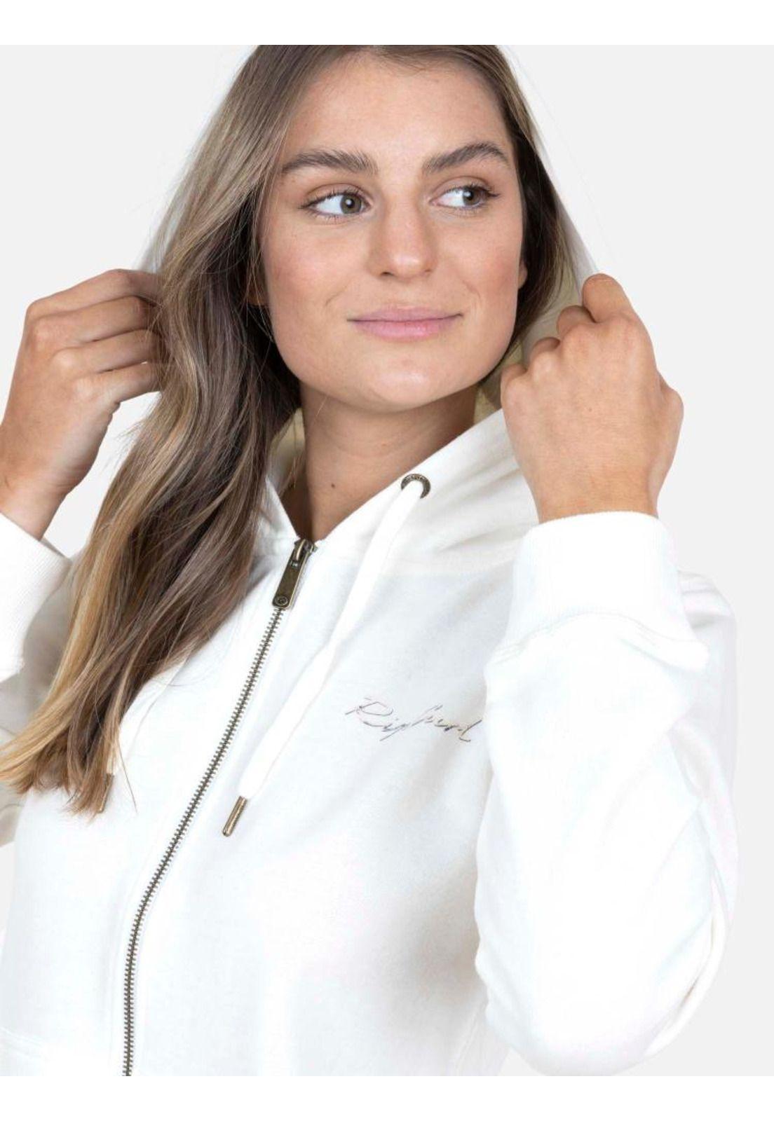 Poleron Fullzipper Mujer 6O223-WV22 Blanco Rip Curl-4