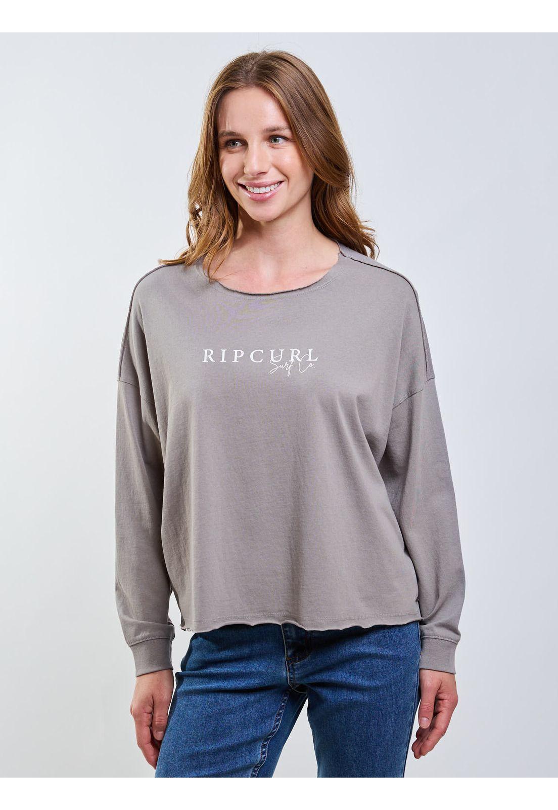 Polera ML Nautilus Verde Mujer Rip Curl-0