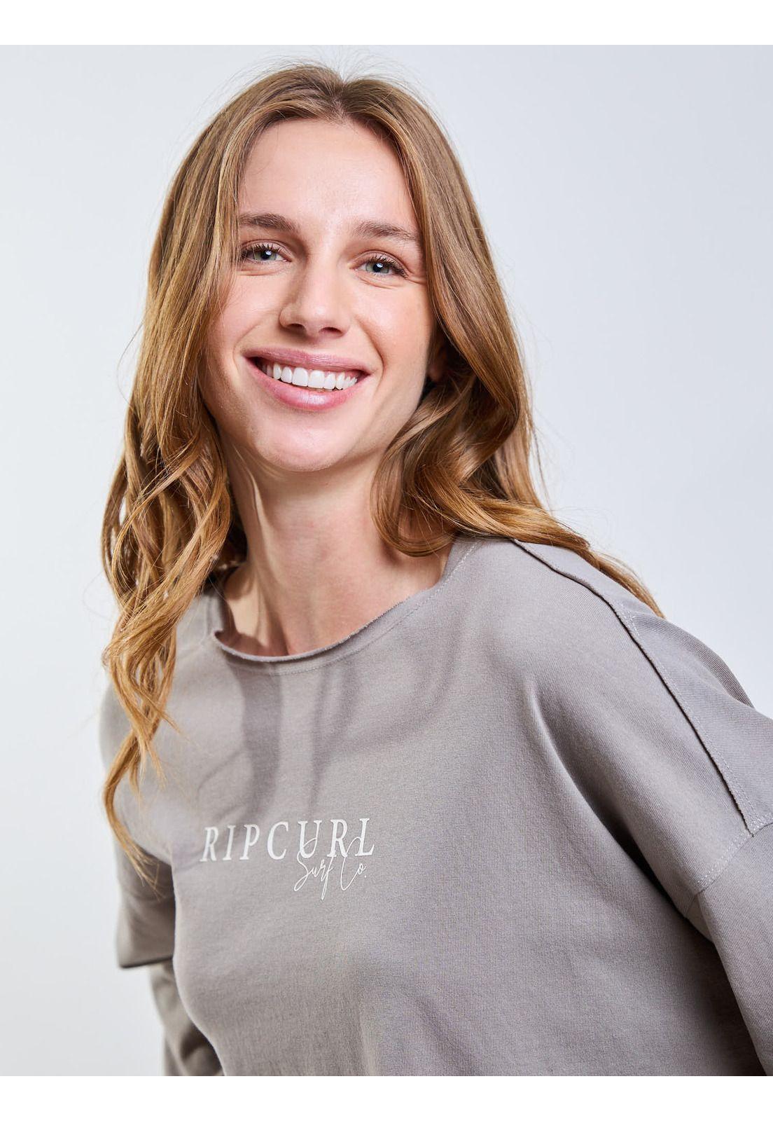 Polera ML Nautilus Verde Mujer Rip Curl-3