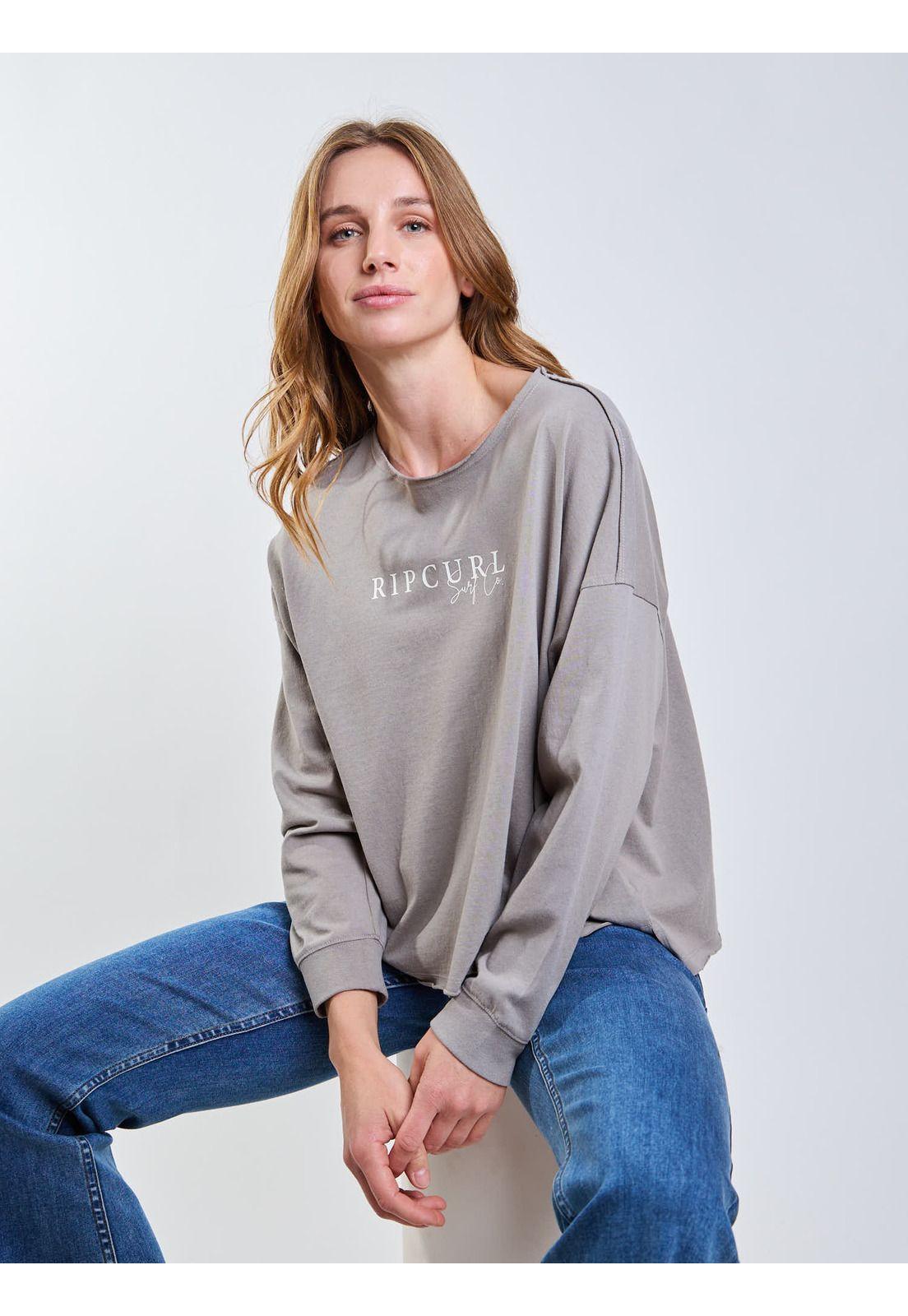 Polera ML Nautilus Verde Mujer Rip Curl-5