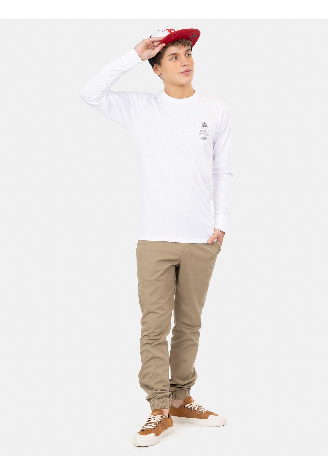 Polera M/L Symbols Sun Blanco Infantil Rip Curl-3