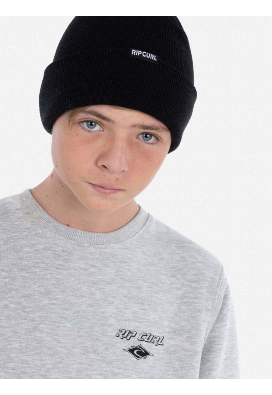 Poleron BORN AT BELLS 1969 Juvenil Gris Mezcla Rip Curl-3