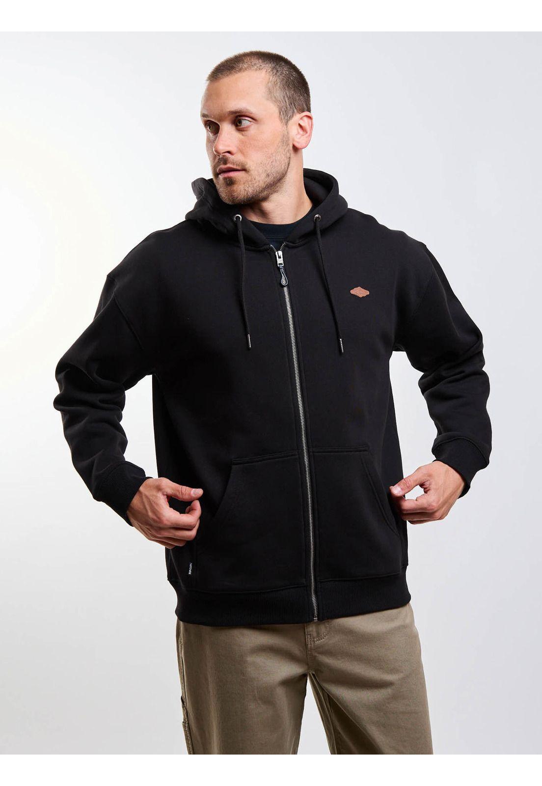 Poleron FZ Zafiro Negro Hombre Rip Curl-4