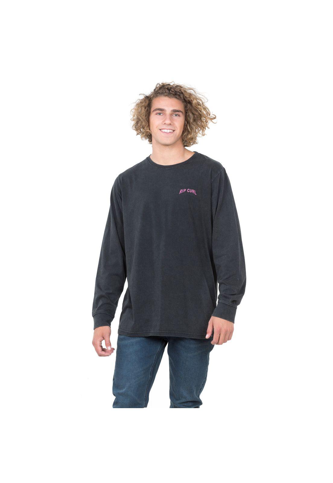 Polera Hombre Negro 6P187-MI20 Rip Curl-0