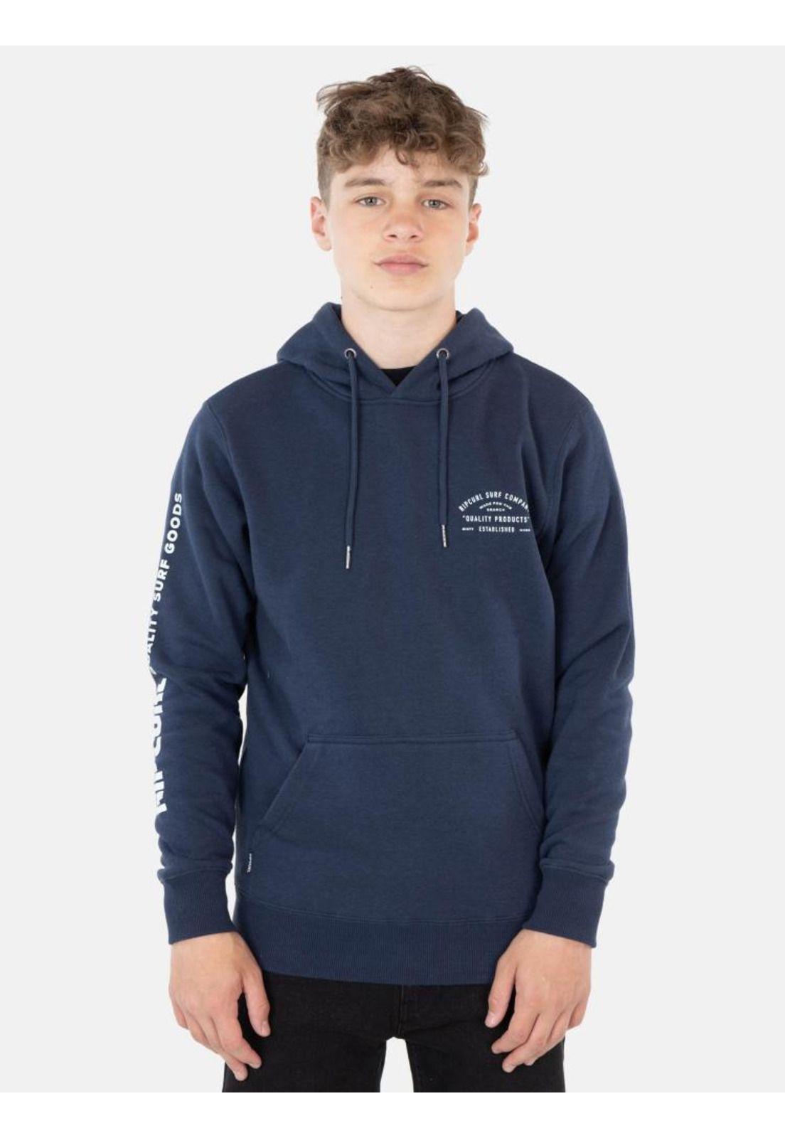 Poleron Made For The Search Azul Marino Infantil Rip Curl-0