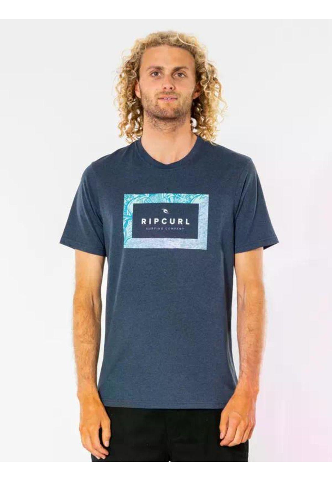 Polera 6P574 Hombre Azul Rip Curl-0