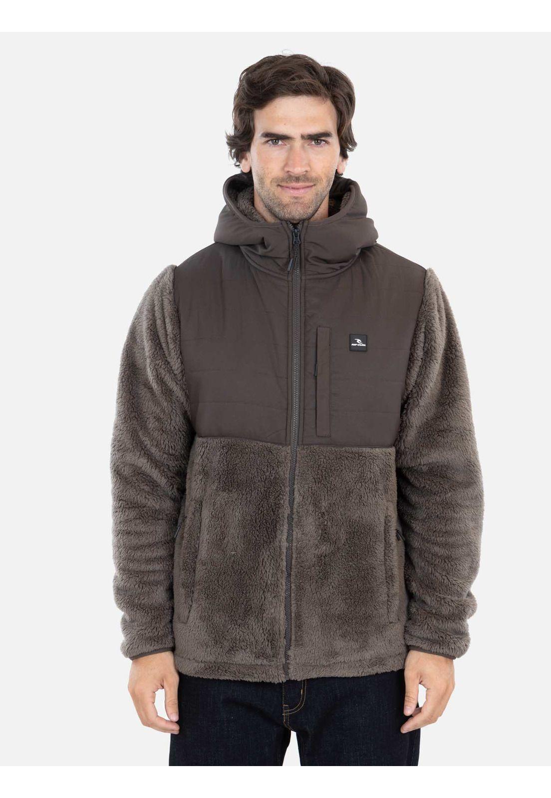 Poleron Chiporro Nirvann Café Hombre Rip Curl-0
