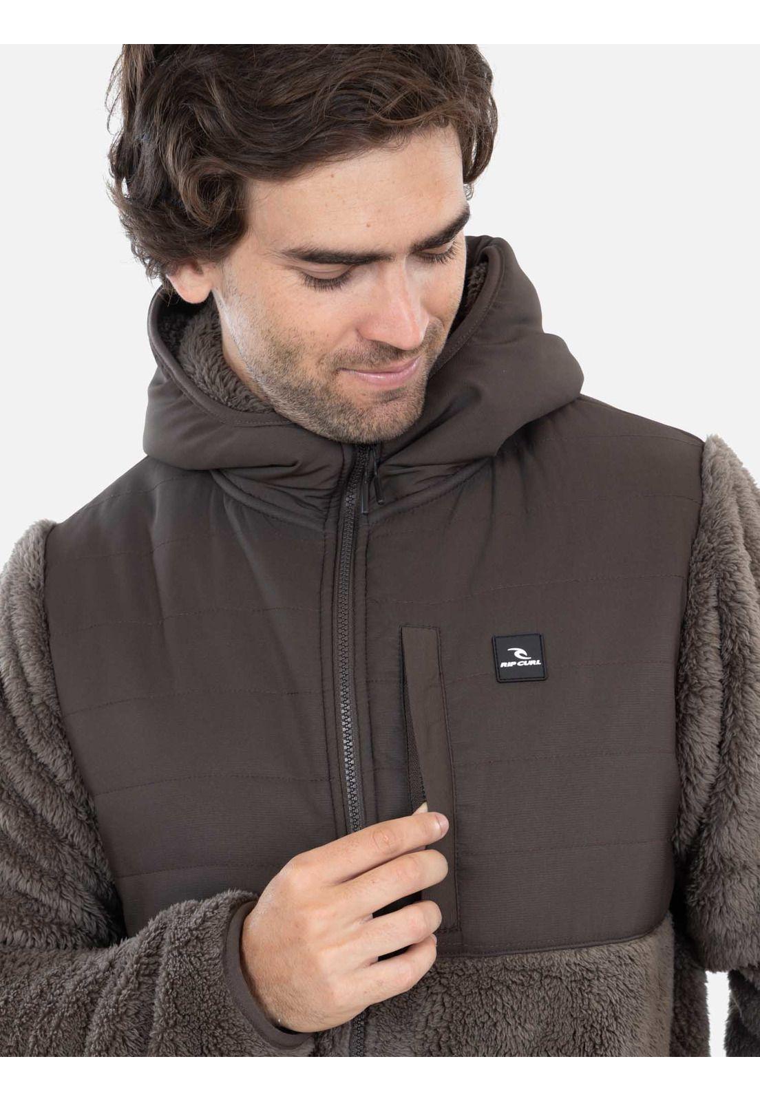 Poleron Chiporro Nirvann Café Hombre Rip Curl-2