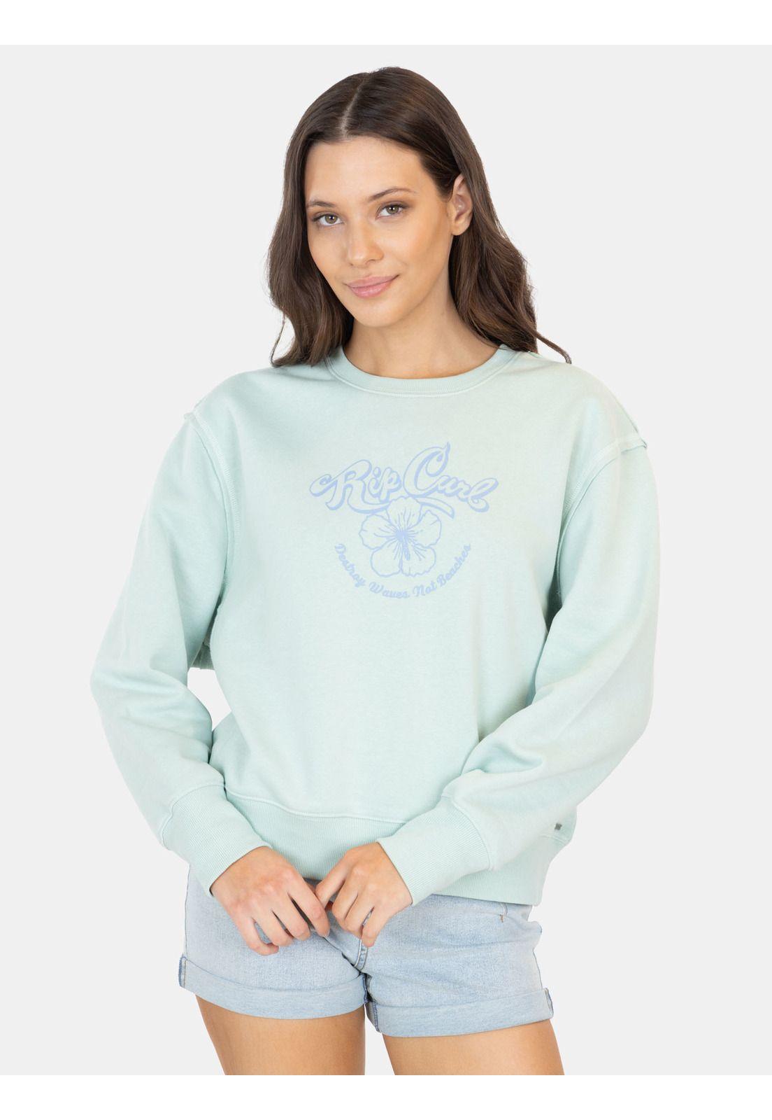 Poleron CR Waterpass Verde Mujer Rip Curl-0