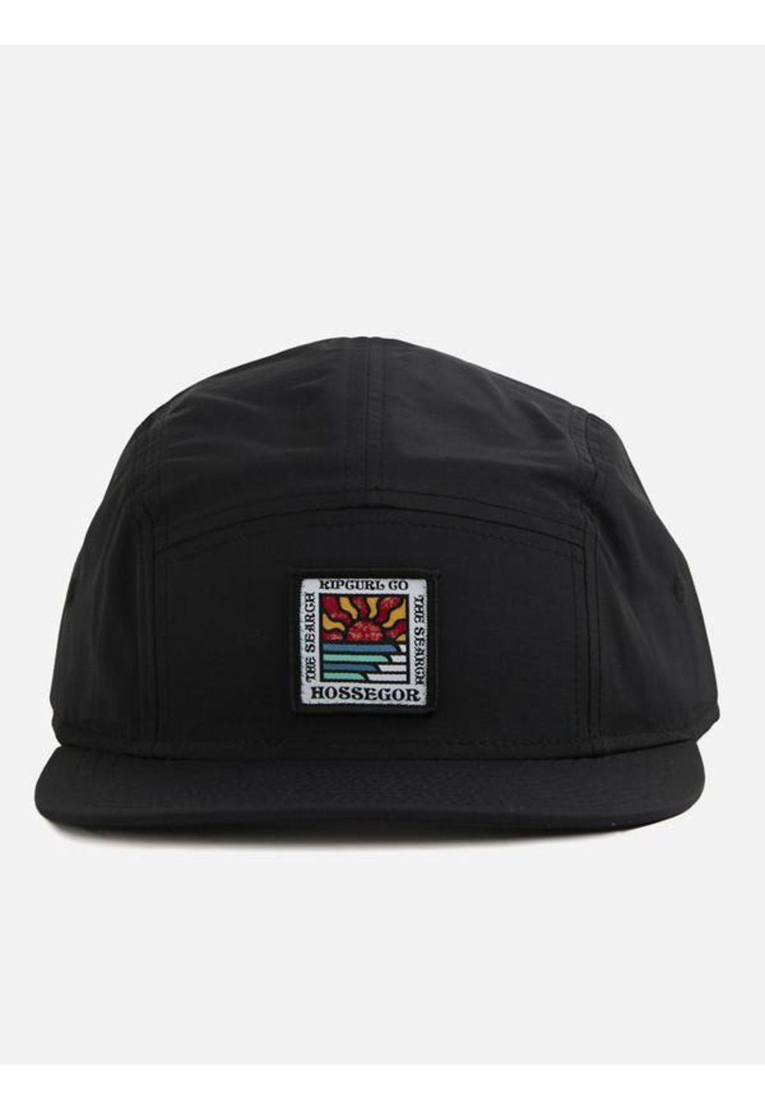 Jockey Canvas 5 Panels hat Hombre Negro Rip Curl-2