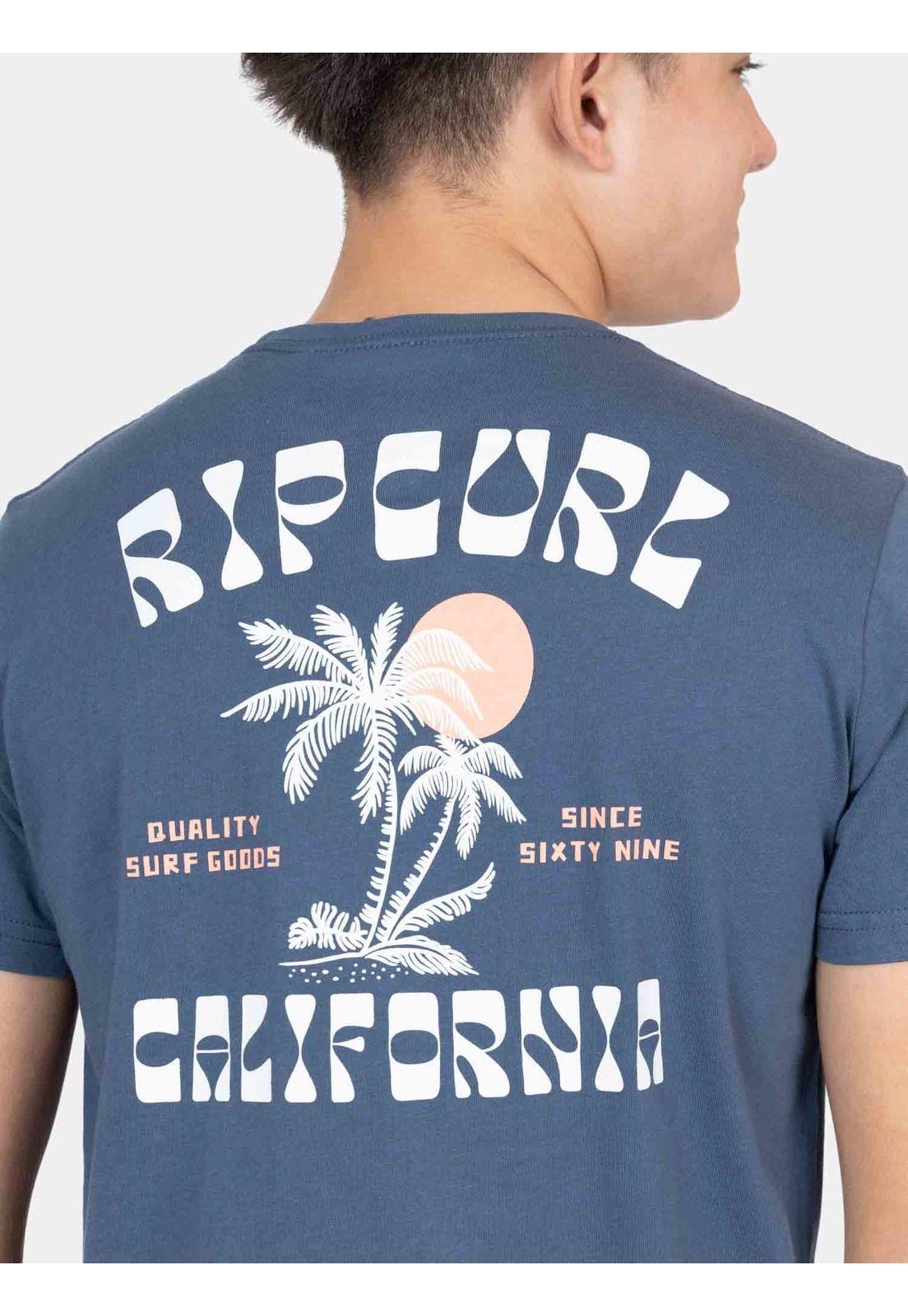 Polera MC Saltline Azul Infantil Rip Curl-2