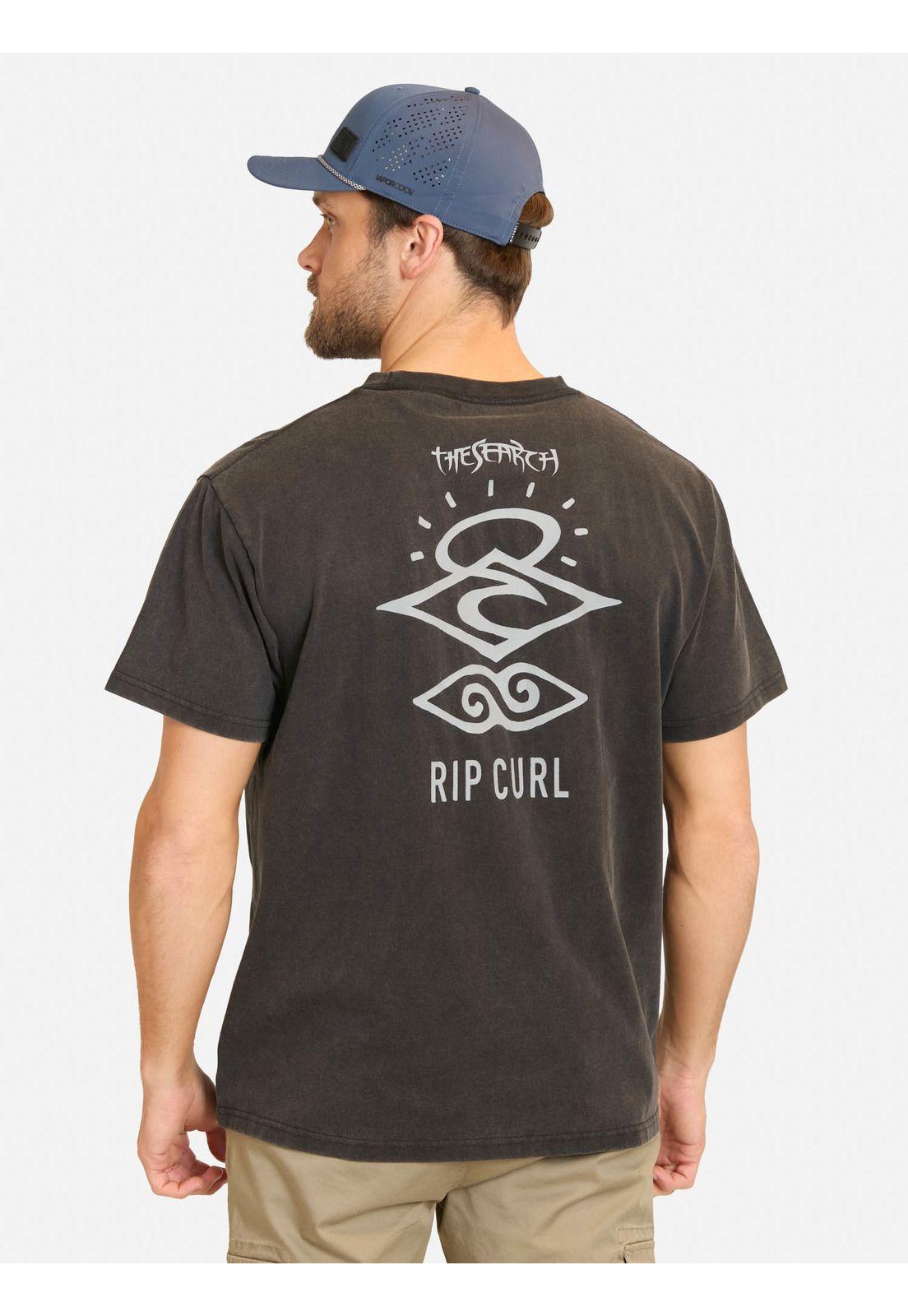 Polera MC Seaborn Negro Hombre Rip Curl-1