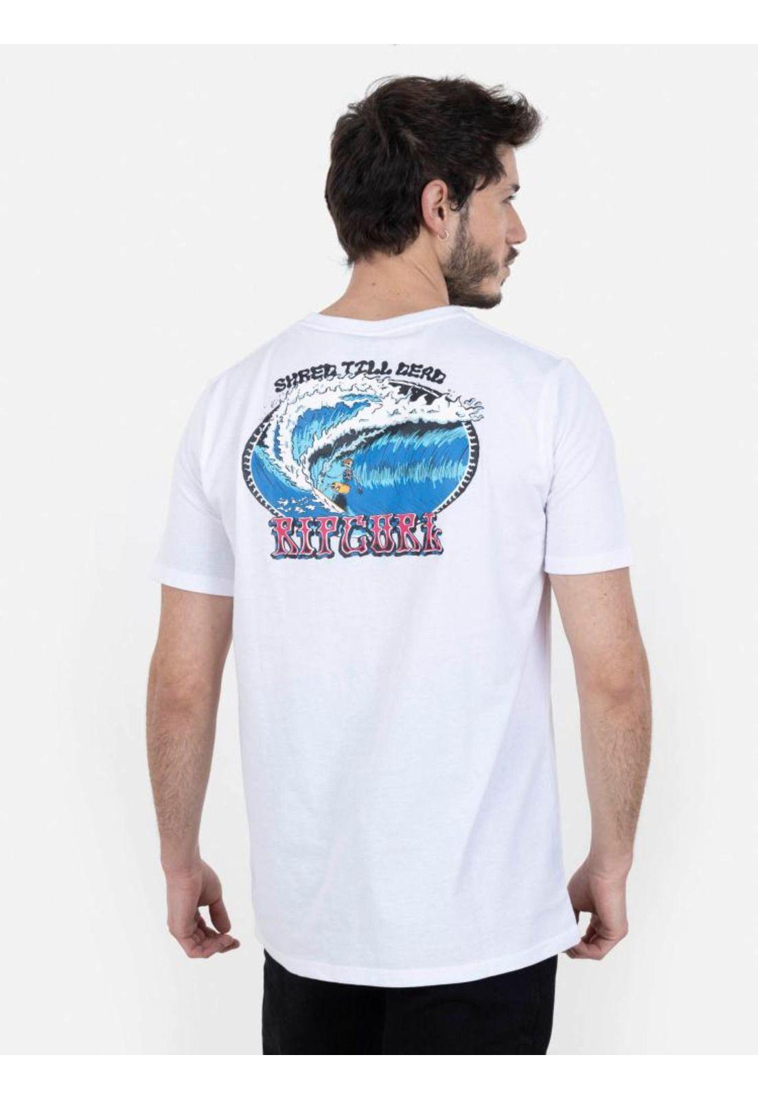 Polera 6P292 Hombre Blanco Rip Curl-1