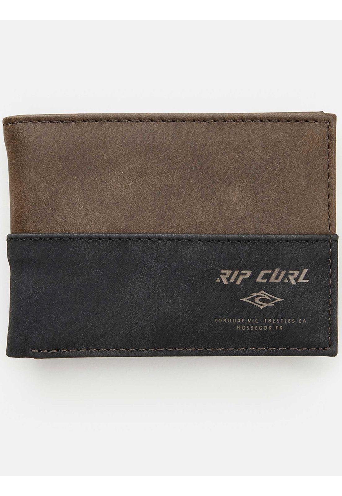 Billetera ARCHIE RFID PU SLIM Hombre Café Rip Curl-0
