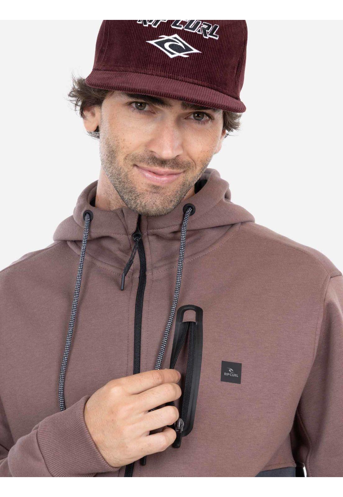 Poleron Bonded RC Burdeo Hombre Rip Curl-2