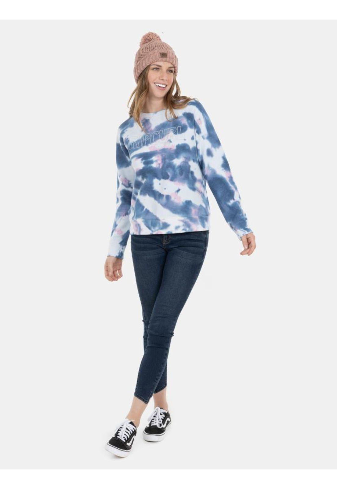 Poleron 6O169-WI21 Azul Mujer 6O169-WI21 Azul-3