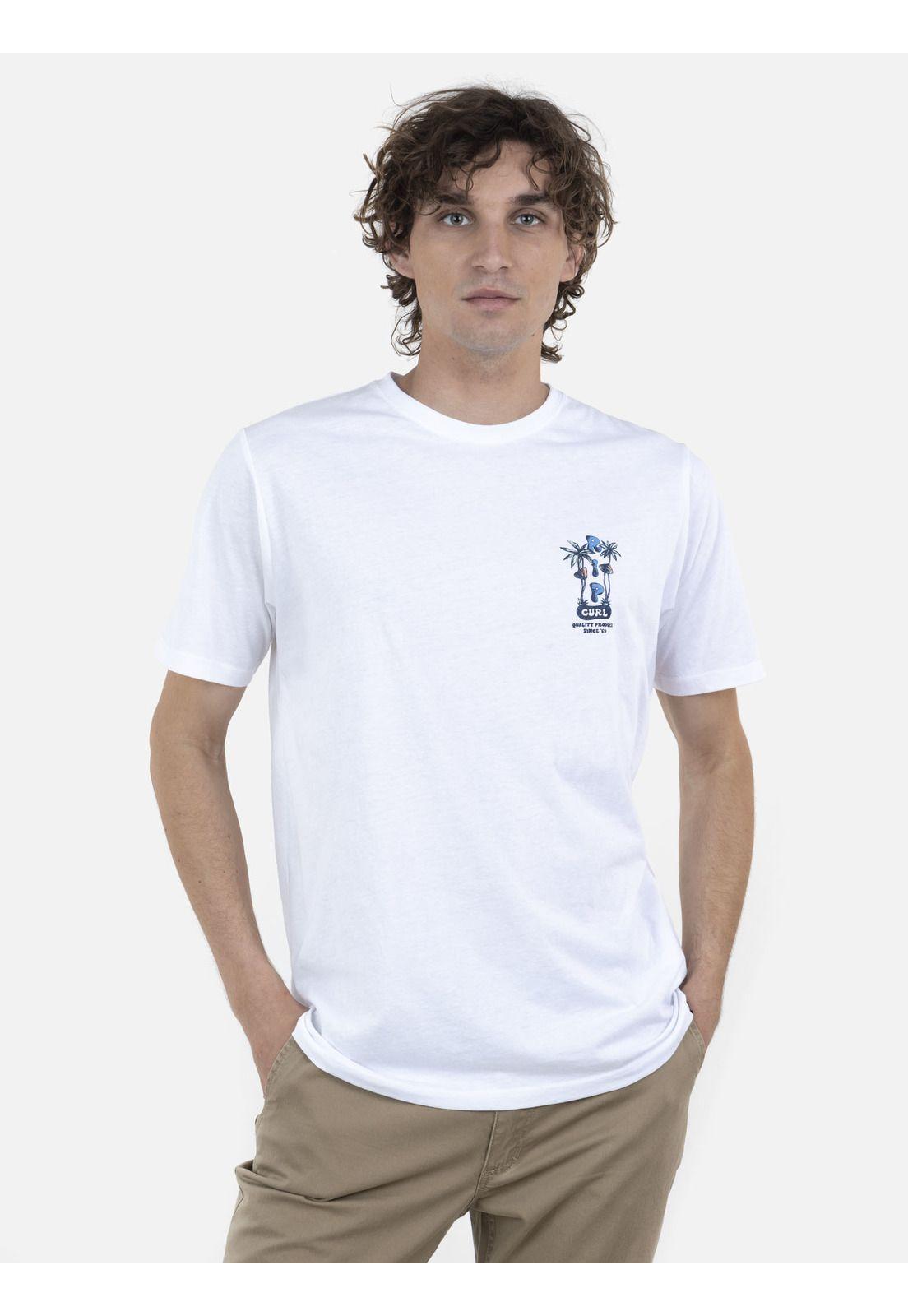 Polera Hombre 6P184-MV22 Blanco Rip Curl-0