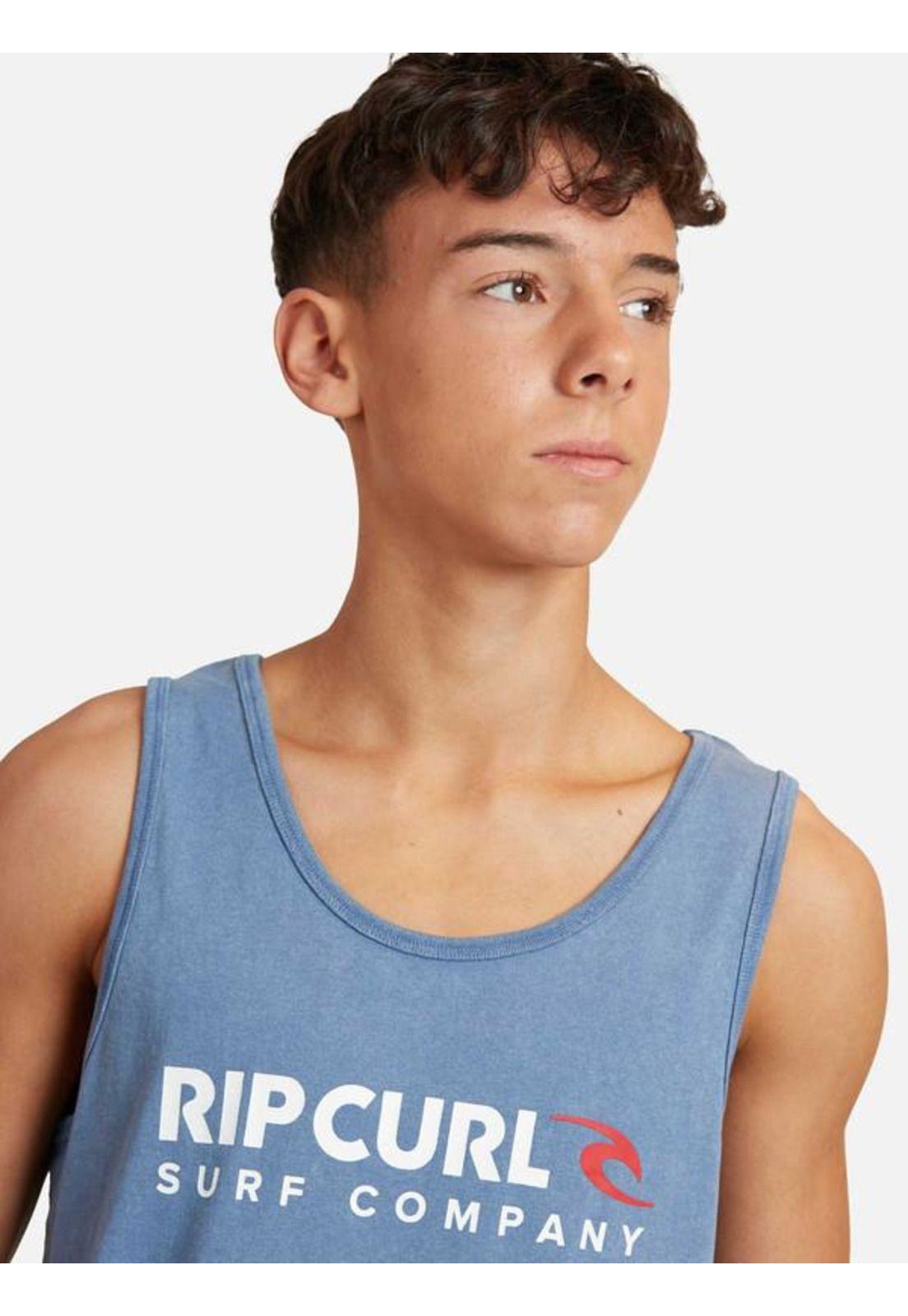Polera S/M Azul Juvenil Hombre Ripcurl-2