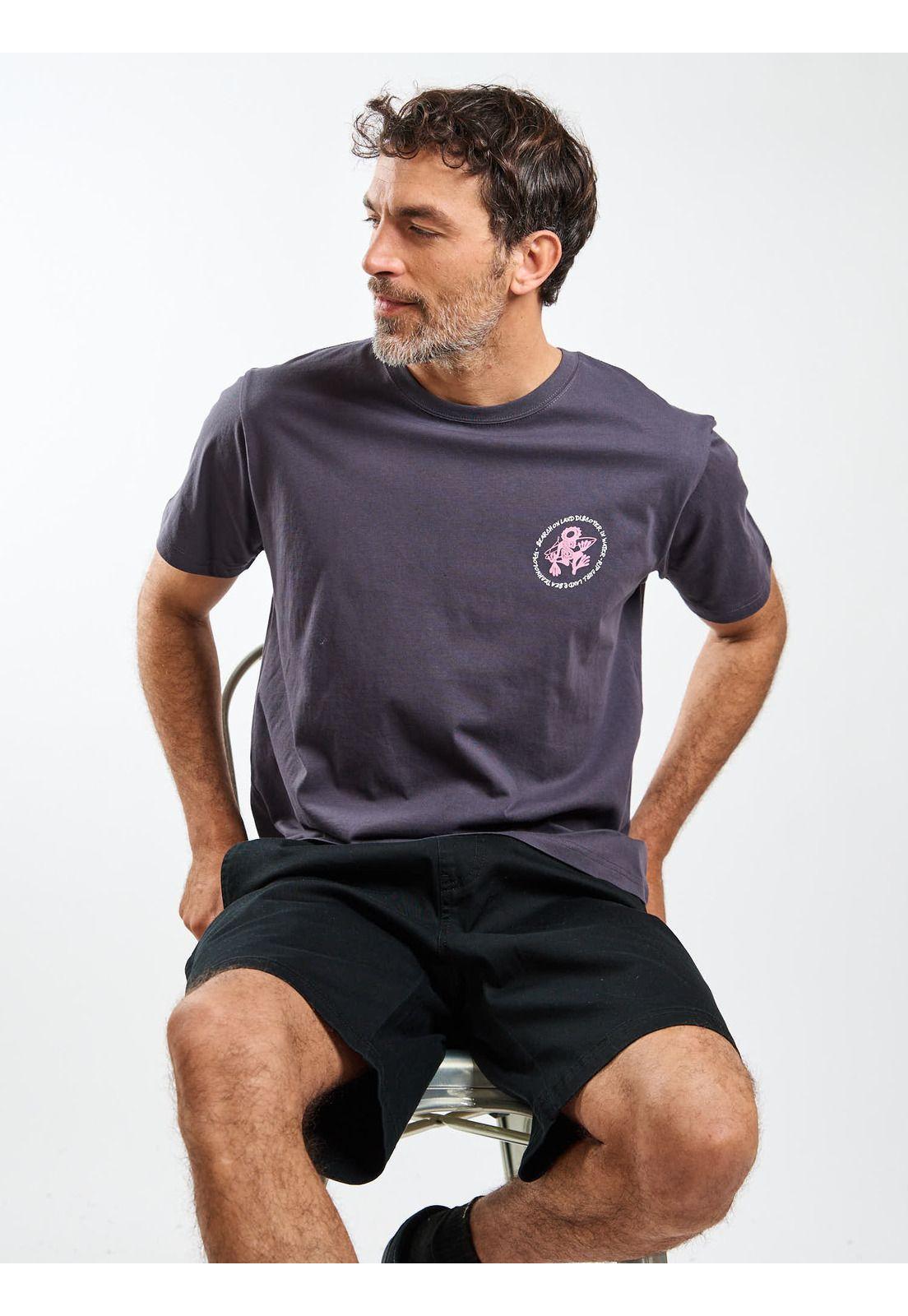 Polera MC Cove Gris Hombre Rip Curl-0